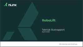 Forside rapport Robolift